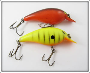 Vintage Bill Norman Yellow & Red Little N Lure