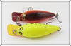 Norman Yellow & Red Little N Pair