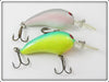 Bill Norman Green Glitter & Grey Scale Deep Baby N Lure