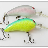 Bill Norman Green Glitter & Grey Scale Deep Baby N Lure