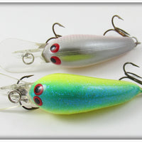 Norman Green Glitter & Grey Scale Deep Baby N Pair