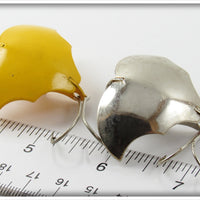 Vibra Sonic Yellow & Chrome Baby Bat Pair