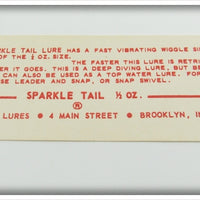 Hubbard Black Sparkle Tail In Box