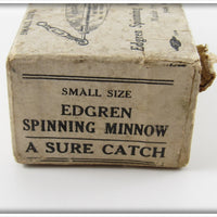 Edgren Mfg Co Edgren Spinning Minnow Empty Box Lid