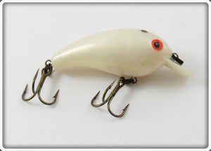 Vintage Cotton Cordell White Big O Lure For Sale
