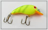 Vintage Cotton Cordell Chartreuse & Green Big O Lure