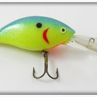 Luhr Jensen Chartreuse Shad Crystal Hot Lips 1/2 Lure