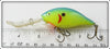 Luhr Jensen Chartreuse Shad Crystal Hot Lips 1/2