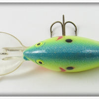 Luhr Jensen Chartreuse Shad Crystal Hot Lips 1/2