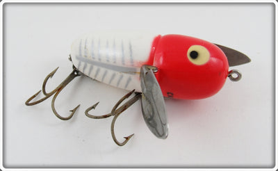 Heddon Red & White Shore Crazy Crawler