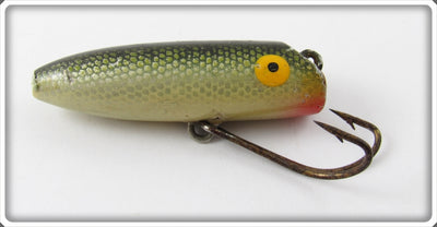 Vintage South Bend Scale Finish Green Blend Trout Oreno Lure 971 SF