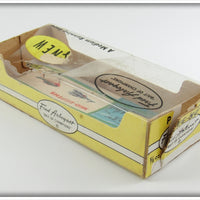 Arbogast Yellow Snake Line Pug Nose In Box