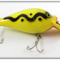 Arbogast Yellow Snake Line Pug Nose In Box