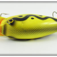 Arbogast Yellow Snake Line Pug Nose In Box