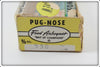Arbogast Yellow Snake Line Pug Nose In Box