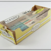 Arbogast Yellow Snake Line Pug Nose In Box