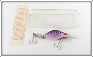 Vintage Hubbard Purple Sparkle Tail In Box