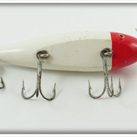 Vintage Creek Chub Red & White Injured Minnow Lure