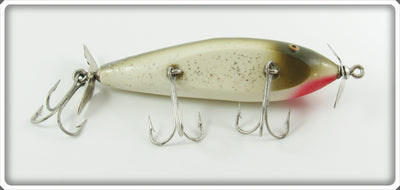 Vintage Creek Chub Silver Flash Injured Minnow Lure