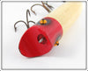 Heddon Red & White Tack Eye Lucky 13