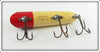 Heddon Red & White Tack Eye Lucky 13