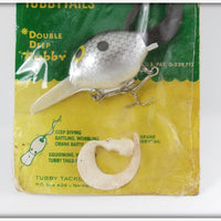 Tubby Tackle Inc Silver Scale Double Deep Tubby On Card
