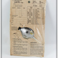 Tubby Tackle Inc Silver Scale Double Deep Tubby On Card