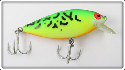 Vintage Bomber Bait Co Fire Tiger Speed Shad Lure