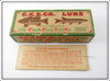 Vintage C.C.B.CO. Creek Chub Box For Dace Injured Minnow Lure 1505