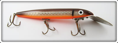 Vintage Cisco Kid Brown & Silver Large Musky Size Lure