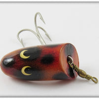 Vintage Fury Mfg Co Orange & Black Fly Rod Fury Lure