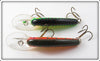 Bomber Fire Tiger & Red Crawdad Flat A Pair