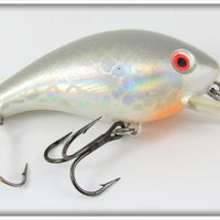 Vintage Mann's Bait Co Grey Holograph Baby 1- Lure 