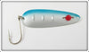 Lucky Strike Blue & White Red Eye Spoon Lure