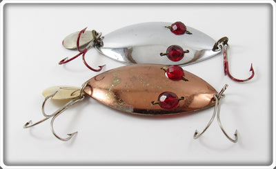 Vintage Hofschneider Corp Red Eye Wiggler Lure 