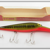 Vintage Storm Bass Orange Belly Big Mac Lure In Box