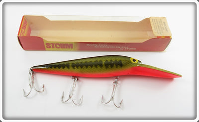 Vintage Storm Bass Orange Belly Big Mac Lure In Box