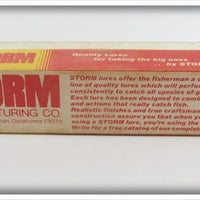 Storm Fluorescent Orange Little Mac Lure In Box