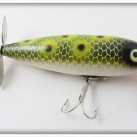 Vintage Heddon Frog Scale Zara II Lure 366J