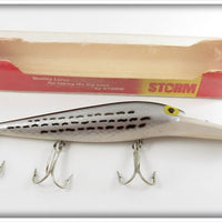 Vintage Storm Silver Black Big Mac Lure In Box 