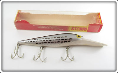 Vintage Storm Silver Black Big Mac Lure In Box 