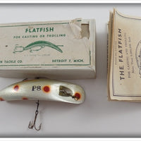 Helin P8 Silver With Spots Flatfish In Box