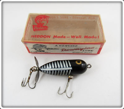 Heddon Black Shore Tiny Torpedo In Correct Box