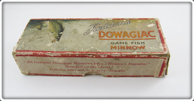 Heddon Dowagiac Game Fish Minnow Empty Box