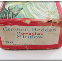 Heddon Dowagiac Minnow Empty Box