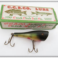 Creek Chub Perch Plunker In Correct Box 3201
