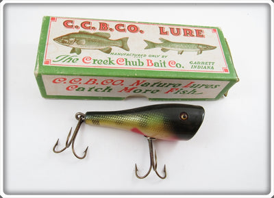 Creek Chub Perch Plunker In Correct Box 3201