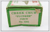 Creek Chub Perch Plunker In Correct Box 3201