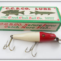 Creek Chub Red & White Baby Pikie In Correct Box 902