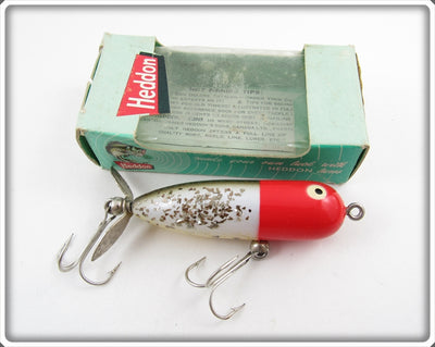 Heddon Red Head Flitter Baby Torpedo In Correct Box